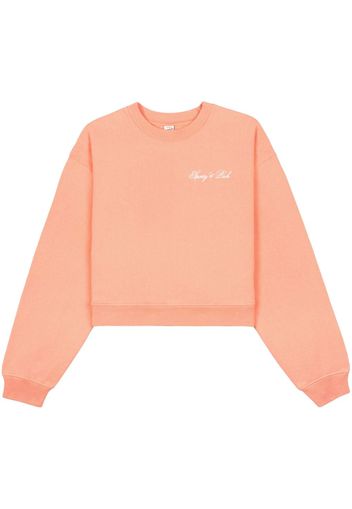 Sporty & Rich Felpa con stampa - PEACH