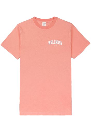 Sporty & Rich Wellness Ivy graphic-print T-Shirt - Arancione