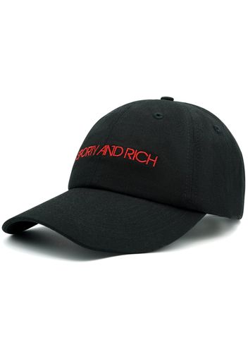 Sporty & Rich Disco embroidered-logo cap - Nero