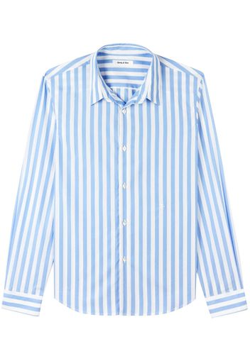 Sporty & Rich SRC striped shirt - Blu