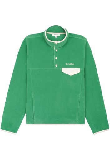 Sporty & Rich funnel neck long-sleeved jumper - Verde