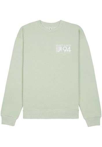 Sporty & Rich 94 California cotton sweatshirt - Verde