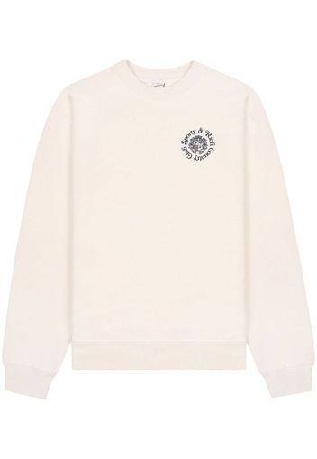 Sporty & Rich Hotel crew-neck sweatshirt - Bianco