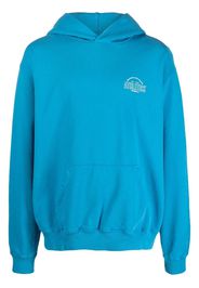 Sporty & Rich Athletics cotton hoodie - Blu