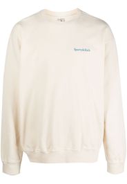 Sporty & Rich New Health crew-neck sweatshirt - Toni neutri