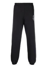 Sporty & Rich Pantaloni sportivi con stampa S&R - Nero