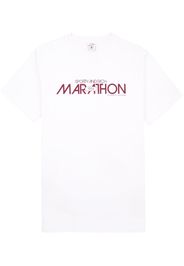 Sporty & Rich Marathon cotton T-shirt - Bianco