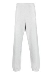 Sporty & Rich embroidered-logo elasticated-waist trousers - Grigio