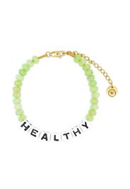 Sporty & Rich Healthy beaded bracelet - PEARL