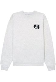 Sporty & Rich Studio logo-print sweatshirt - Grigio