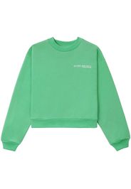 Sporty & Rich Kelly logo-print jumper - Verde