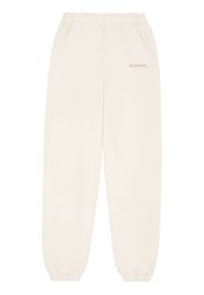 Sporty & Rich Serif logo-print track pants - Toni neutri