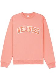 Sporty & Rich Wellness cotton sweatshirt - Rosa