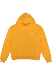 Sporty & Rich logo-print cotton hoodie - Giallo