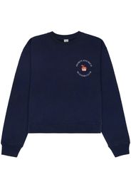 Sporty & Rich Big Apple cropped sweatshirt - Blu