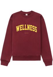 Sporty & Rich Wellness Ivy cotton sweatshirt - Rosso