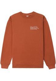 Sporty & Rich Tennis Script crew-neck sweatshirt - Arancione