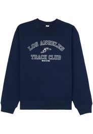 Sporty & Rich Track Club crew-neck sweatshirt - Blu