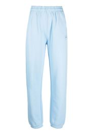 Sporty & Rich x Lacoste cotton track pants - Blu