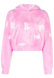 Sporty & Rich Wellness tie-dye cotton hoodie - Rosa