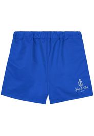 Sporty & Rich Vendome logo-print shorts - Blu