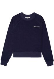 Sporty & Rich NY Tennis Club terry sweatshirt - Blu