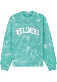 Sporty & Rich Wellness tie-dye sweatshirt - Verde