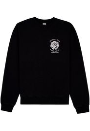 Sporty & Rich Hotel logo-print sweatshirt - Nero