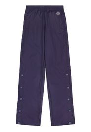 Sporty & Rich logo-patch track pants - Blu