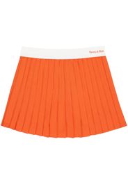 Sporty & Rich New Serif pleated skirt - Arancione