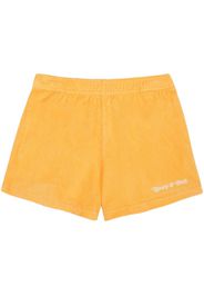 Sporty & Rich NY Tennis Club cotton shorts - Giallo