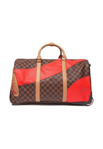 sprayground kid Raceway Henny duffle wheely - Marrone