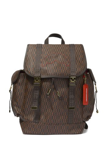 sprayground kid Money Check Montecarlo backpack - Marrone