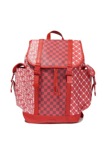 sprayground kid Tri Split Montecarlo backpack - Rosso