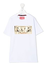 sprayground kid graphic-print short-sleeved T-shirt - Bianco