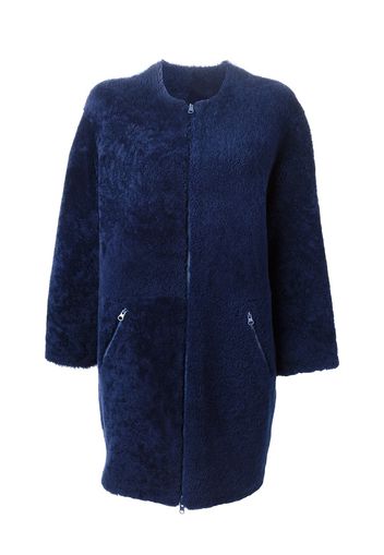 Sprung Frères reversible coat - Blu