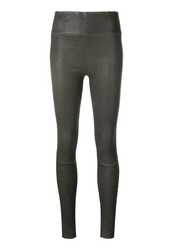 STRETCH SKINNY LEATHER PANT