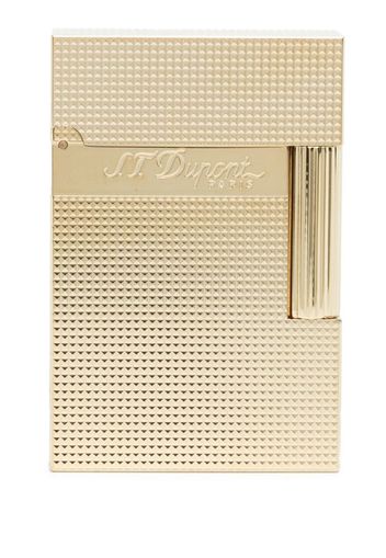 S.T. Dupont gold-plated engraved-logo lighter - Oro