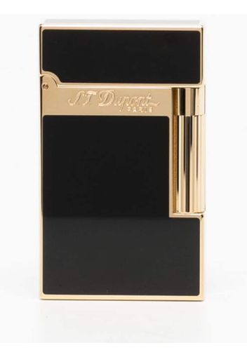 S.T. Dupont Ligne 2 engraved-logo lighter - Nero