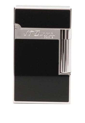 S.T. Dupont Ligne 2 engraved-logo lighter - Nero