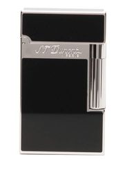 S.T. Dupont Ligne 2 engraved-logo lighter - Nero