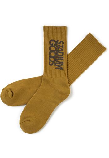 embroidered logo socks