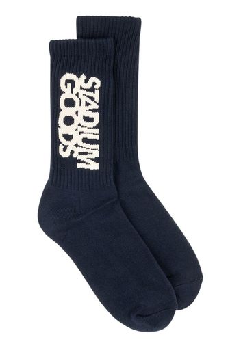 STADIUM GOODS® logo crew socks - Blu