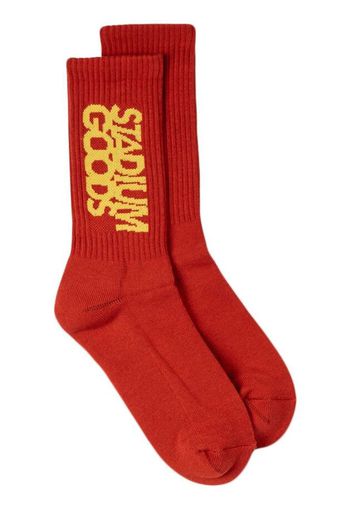 STADIUM GOODS® crew “Bay Red” socks - Rosso