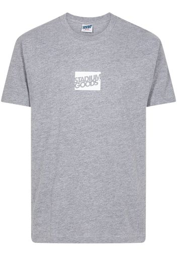 STADIUM GOODS® Boxed Tilt Logo T-Shirt "Heather Grey" - Grigio