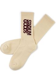 embroidered logo socks