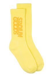 STADIUM GOODS® logo-print crew socks - Giallo