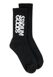 STADIUM GOODS® logo-print crew socks - Nero