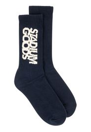 STADIUM GOODS® logo crew socks - Blu