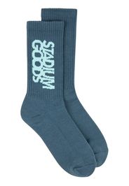 STADIUM GOODS® logo crew socks - Blu